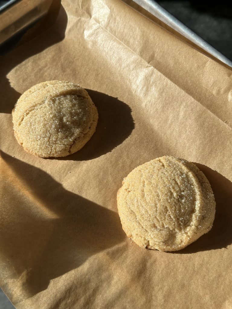 Rosemary Brown Butter Sugar Cookie dough