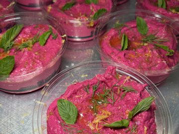 Beet Hummus Beet Hummus. using Alvarez Organics, Westwind Organics, Tualco Valley Farm