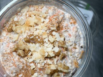 Carrot Cake Overnight Oats Carrot Cake Overnight Oats