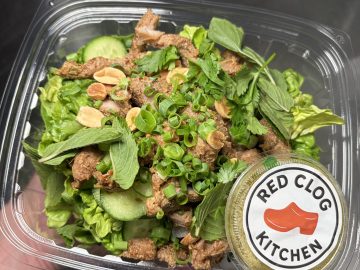 Sticky Asian Pork, Herb and Roasted Peanut Salad Sticky Asian Pork, Herb and Roasted Peanut Salad