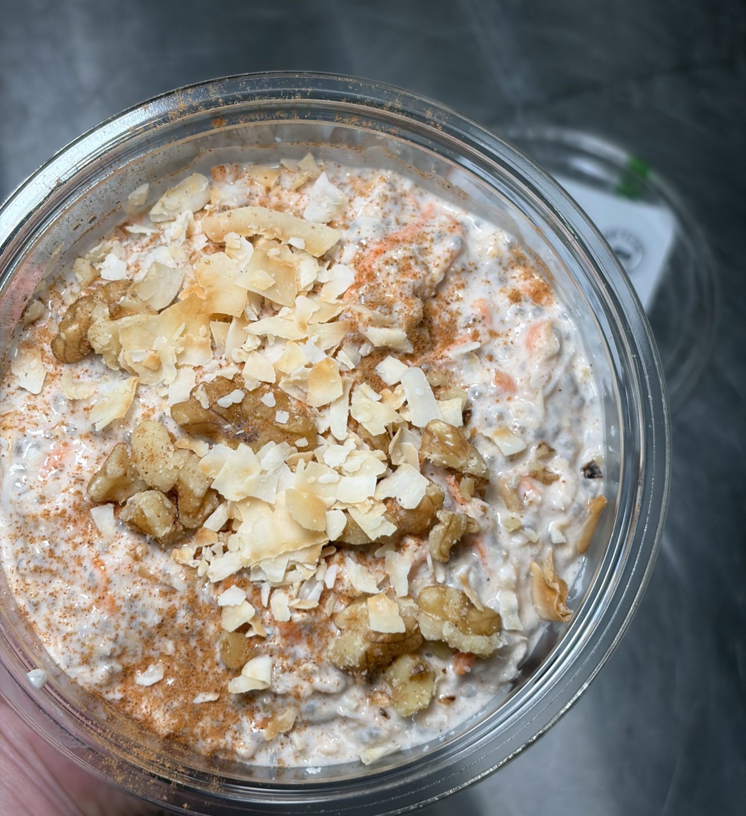 Carrot Cake Overnight Oats